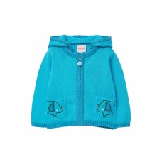 BOBOLI βρεφική ζακέτα πλεκτή αγόρι 213107-2619 γαλάζιο